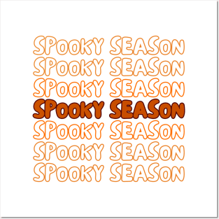 Spooky season, Halloween edition Posters and Art